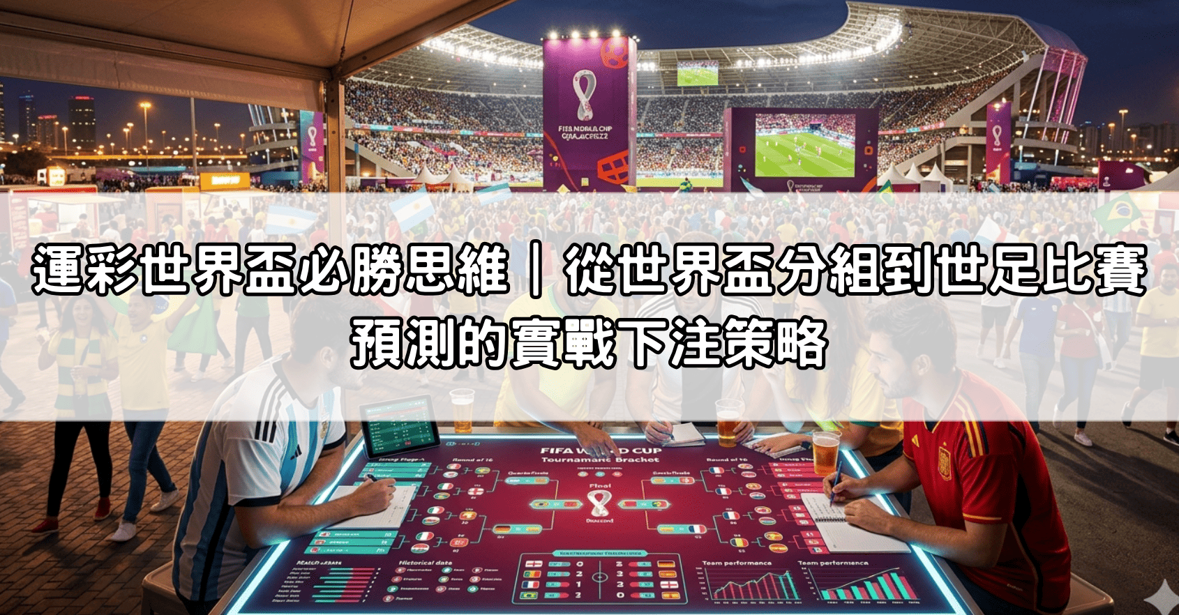 運彩世界盃必勝思維｜從世界盃分組到世足比賽預測的實戰下注策略
