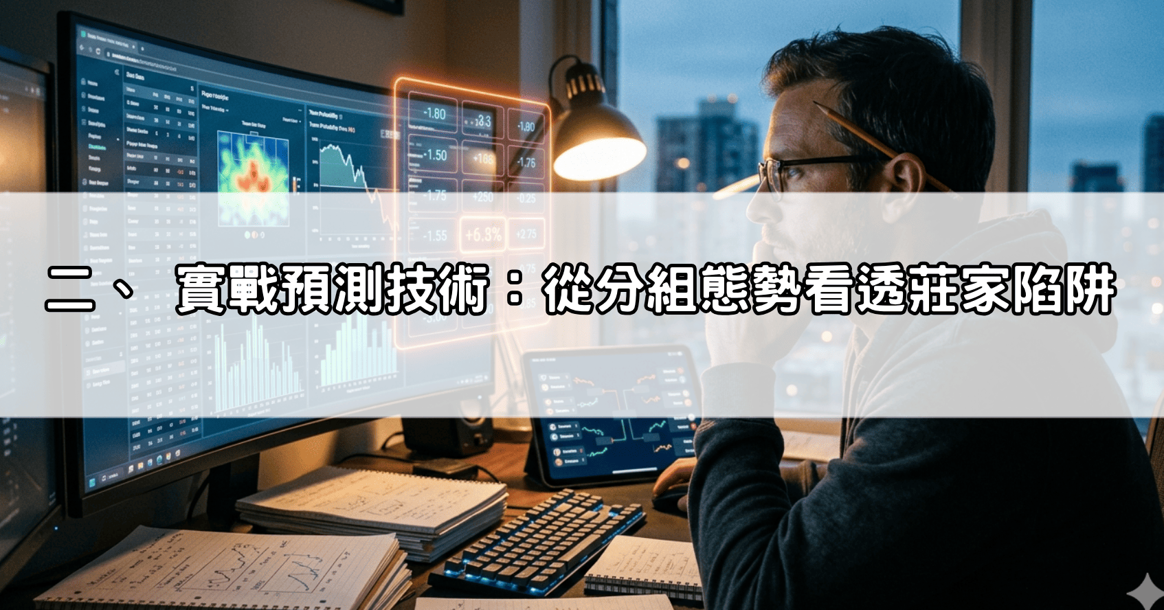 二、 實戰預測技術：從分組態勢看透莊家陷阱